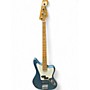 Used Fender Jaguar Bass Blue Electric Bass Guitar Blue