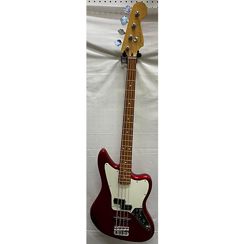 Fender Used Fender Jaguar Bass Candy Apple Red Electric Bass Guitar Candy Apple Red