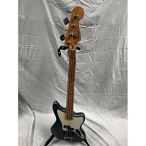 Fender Used Fender Jaguar Bass Metallic Blue Electric Bass Guitar Metallic Blue