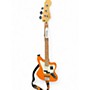 Used Fender Jaguar Bass Orange Electric Bass Guitar Orange
