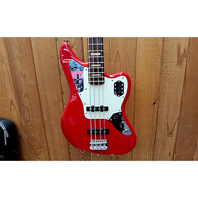 Fender Used Fender Jaguar Bass Red Electric Bass Guitar