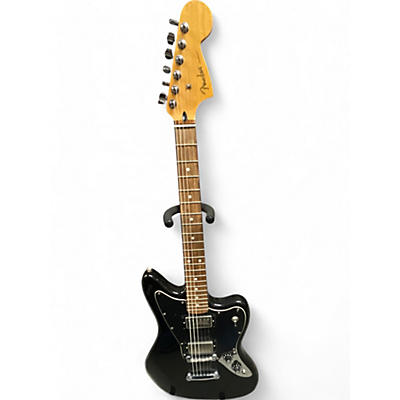 Used Fender Jaguar Black Solid Body Electric Guitar