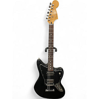 Used Fender Jaguar Black Solid Body Electric Guitar