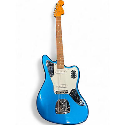 Used Fender Jaguar Blue Solid Body Electric Guitar