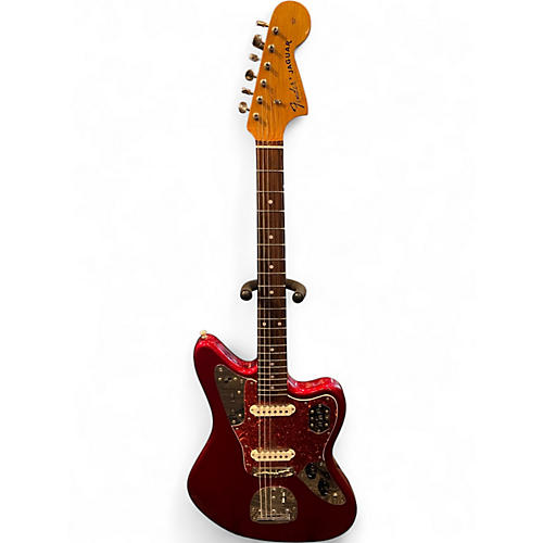 Used Fender Jaguar Candy Apple Red Solid Body Electric Guitar Candy Apple Red