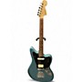 Used Fender Jaguar Metallic Aqua Marine Solid Body Electric Guitar Metallic Aqua Marine