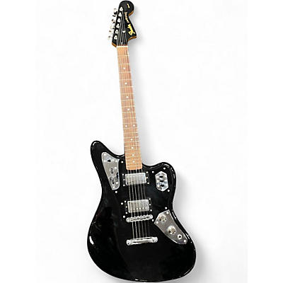 Used Fender Jaguar Special HH MIJ Black Solid Body Electric Guitar