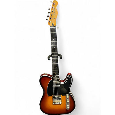 Used Fender Jason Isbell Telecaster 3 Color Sunburst Solid Body Electric Guitar