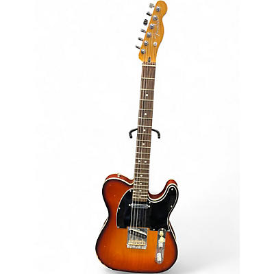 Used Fender Jason Isbell Telecaster 3 Color Sunburst Solid Body Electric Guitar