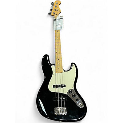 Used Fender Jazz Bass Black Electric Bass Guitar