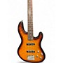 Used Fender Jazz Bass Deluxe 24 QMT Quilted Maple Sunburst Electric Bass Guitar Quilted Maple Sunburst