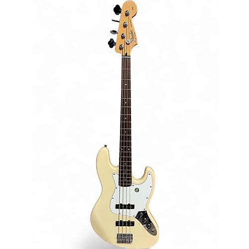 Used Fender Jazz Bass Olympic White Electric Bass Guitar Olympic White