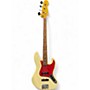 Used Fender Jazz Bass Olympic White Electric Bass Guitar Olympic White
