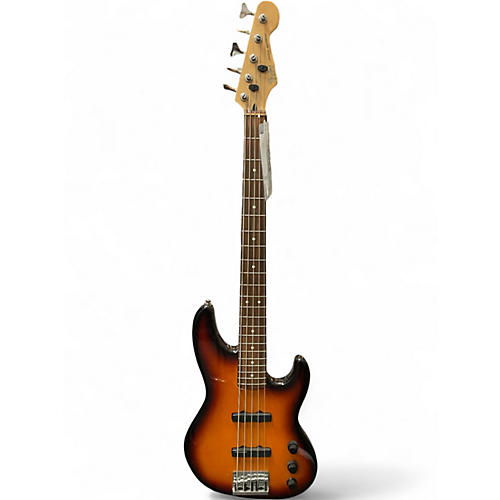 Used Fender Jazz Bass Plus V Sunburst Electric Bass Guitar Sunburst