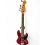 Used Fender Jazz Bass Red Electric Bass Guitar Red