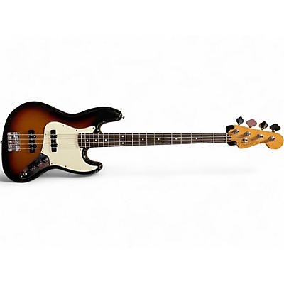 Used Fender Jazz bass player II 2 Color Sunburst Electric Bass Guitar