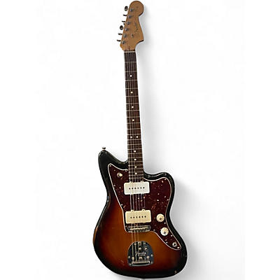 Used Fender Jazzmaster 2 Color Sunburst Solid Body Electric Guitar