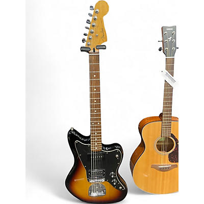 Used Fender Jazzmaster 3 Tone Sunburst Solid Body Electric Guitar
