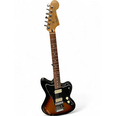 Used Fender Jazzmaster Black Solid Body Electric Guitar