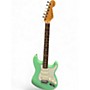 Used Fender Jeff Beck Stratocaster with Lace Sensor Pickups Surf Green Solid Body Electric Guitar Surf Green