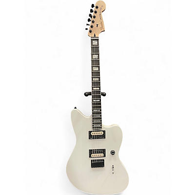 Used Fender Jim Root Signature Jazzmaster Arctic White Solid Body Electric Guitar
