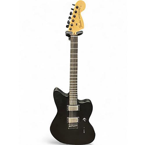Used Fender Jim Root Signature Jazzmaster Black Solid Body Electric Guitar Black