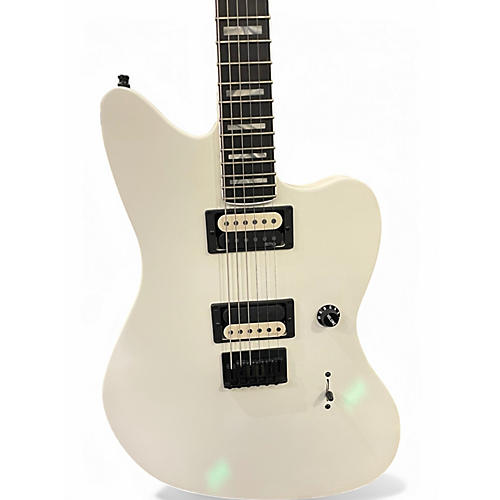 Used Fender Jim Root Signature Jazzmaster Blizzard White Solid Body Electric Guitar Blizzard White
