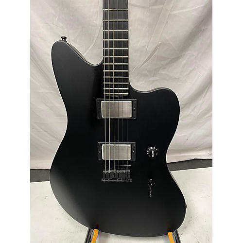 Fender Used Fender Jim Root Signature Jazzmaster Level 2 Satin Black Solid Body Electric Guitar Satin Black