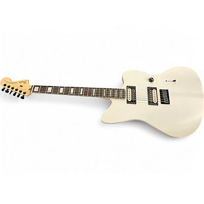 Used Fender Jim Root Signature Jazzmaster White Solid Body Electric Guitar