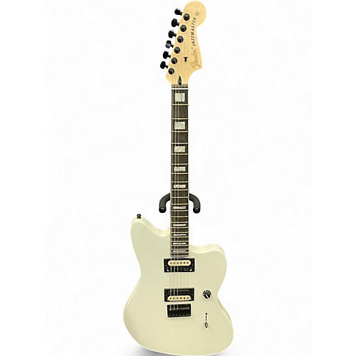 Used Fender Jim Root Signature Jazzmaster White Solid Body Electric Guitar White