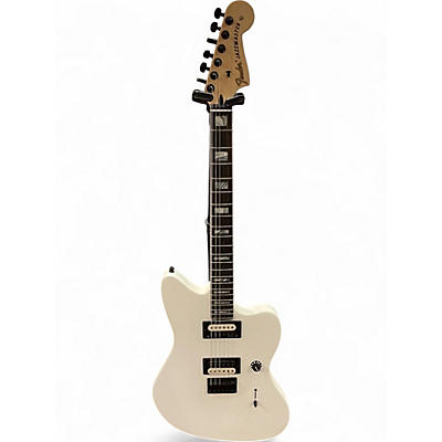 Used Fender Jim Root Signature Jazzmaster White Solid Body Electric Guitar