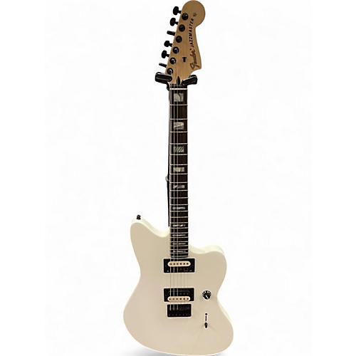 Used Fender Jim Root Signature Jazzmaster White Solid Body Electric Guitar White