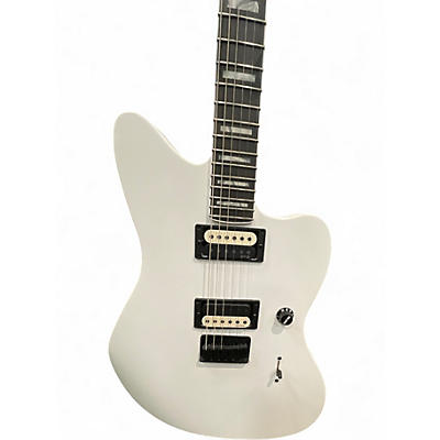 Used Fender Jim Root Signature Jazzmaster  White Solid Body Electric Guitar