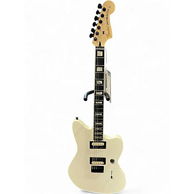 Used Fender Jim Root Signature Jazzmaster White Solid Body Electric Guitar