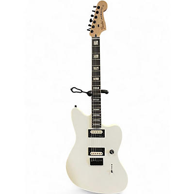Used Fender Jim Root Signature Jazzmaster White Solid Body Electric Guitar