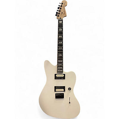 Used Fender Jim Root Signature Jazzmaster White Solid Body Electric Guitar