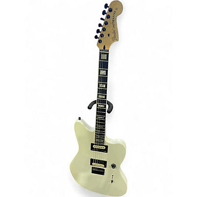 Used Fender Jim Root Signature Jazzmaster White Solid Body Electric Guitar