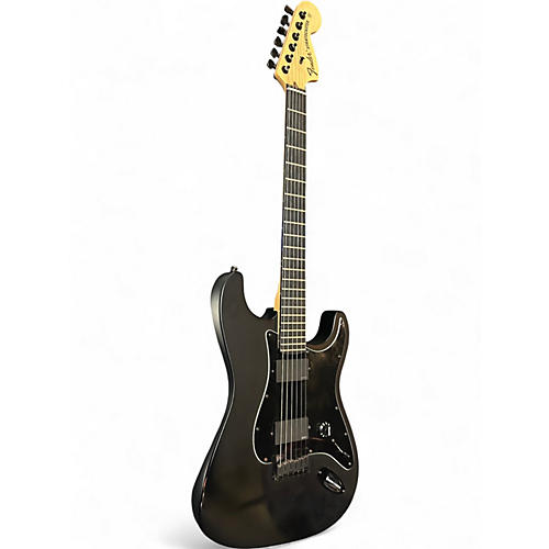 Used Fender Jim Root Signature Stratocaster black Solid Body Electric Guitar black