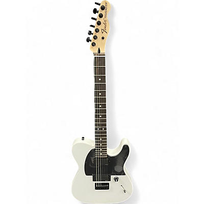 Used Fender Jim Root Signature Telecaster Snow White Solid Body Electric Guitar
