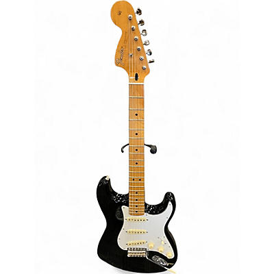 Used Fender Jimi Hendrix Artist Series Stratocaster black Solid Body Electric Guitar