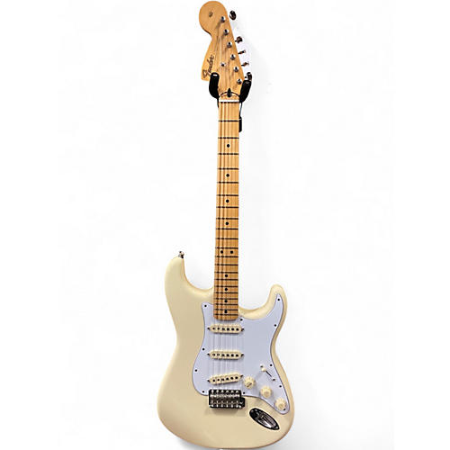 Used Fender Jimi Hendrix Stratocaster Aged Olympic White Solid Body Electric Guitar Aged Olympic White