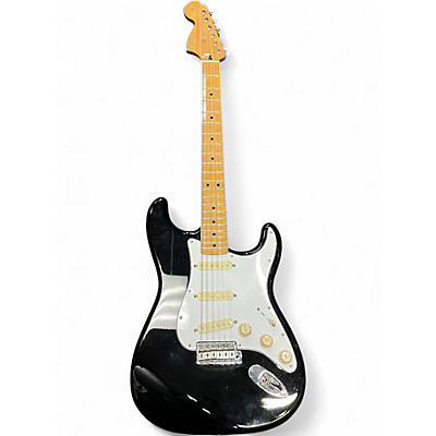 Used Fender Jimi Hendrix Stratocaster Black Solid Body Electric Guitar