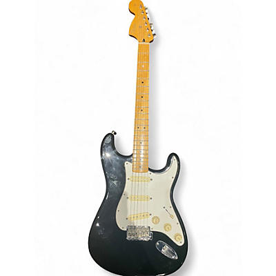 Used Fender Jimi Hendrix Stratocaster Black Solid Body Electric Guitar