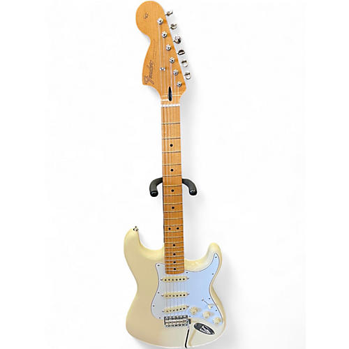 Used Fender Jimi Hendrix Stratocaster Buttercream Solid Body Electric Guitar Buttercream