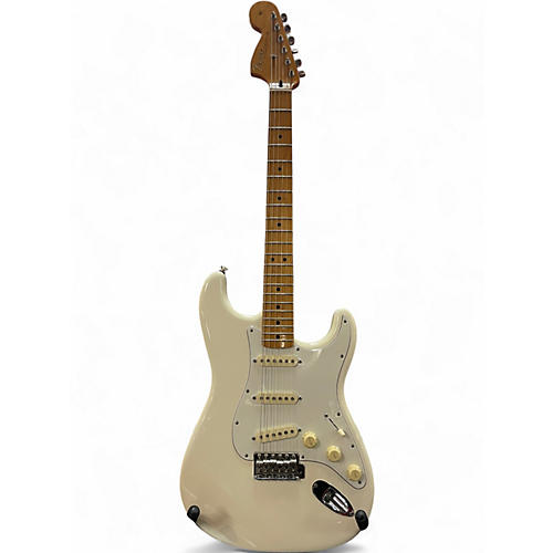 Used Fender Jimi Hendrix Stratocaster Olympic White Solid Body Electric Guitar Olympic White
