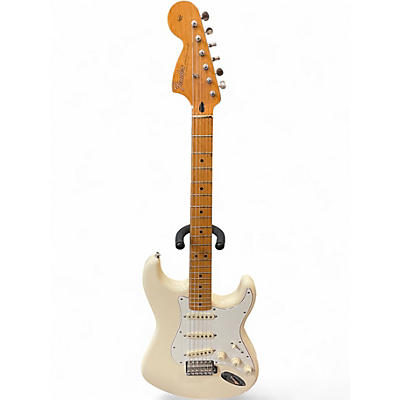 Used Fender Jimi Hendrix Stratocaster Olympic White Solid Body Electric Guitar