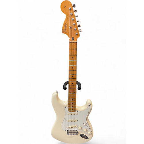 Used Fender Jimi Hendrix Stratocaster Olympic White Solid Body Electric Guitar Olympic White