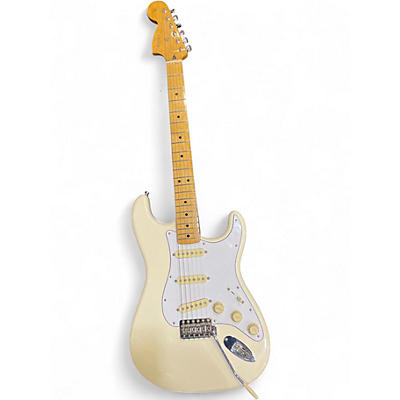 Used Fender Jimi Hendrix Stratocaster Olympic White Solid Body Electric Guitar