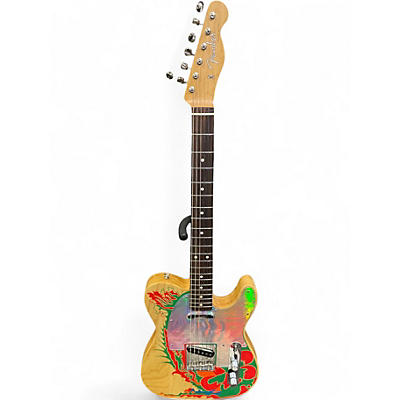Used Fender Jimmy Page Dragon Art Telecaster DRAGON Solid Body Electric Guitar