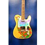 Used Fender Used Fender Jimmy Page Dragon Art Telecaster Natural Solid Body Electric Guitar Natural